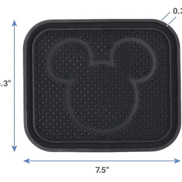 NWT Disney Mickey Mouse Silicone Treat Mat - Cat Dog Lick Mat - Picture 1 of 3